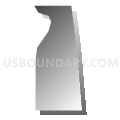 Census Tract 141.16, Douglas County, Colorado (Gray Gradient Fill with Shadow)