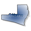 Census Tract 29.18, Pueblo County, Colorado (Radial Fill with Shadow)
