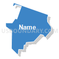 Census Tract 29.13, Pueblo County, Colorado (Solid Fill with Shadow)