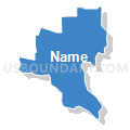 Census Tract 29.11, Pueblo County, Colorado (Solid Fill with Shadow)