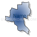Census Tract 29.11, Pueblo County, Colorado (Radial Fill with Shadow)