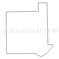 Census Tract 23, Pueblo County, Colorado (Light Gray Border)