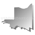 Census Tract 13.02, Mesa County, Colorado (Gray Gradient Fill with Shadow)