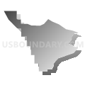 Census Tract 14.04, Mesa County, Colorado (Gray Gradient Fill with Shadow)