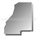 Census Tract 17.05, Mesa County, Colorado (Gray Gradient Fill with Shadow)