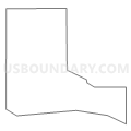 Census Tract 134.01, Boulder County, Colorado (Light Gray Border)
