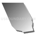 Census Tract 68.09, Denver County, Colorado (Gray Gradient Fill with Shadow)
