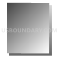 Census Tract 37.03, Denver County, Colorado (Gray Gradient Fill with Shadow)