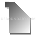 Census Tract 26.02, Denver County, Colorado (Gray Gradient Fill with Shadow)