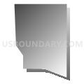 Census Tract 52.02, El Paso County, Colorado (Gray Gradient Fill with Shadow)