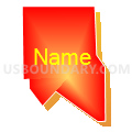Census Tract 52.01, El Paso County, Colorado (Bright Blending Fill with Shadow)