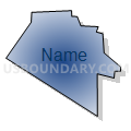 Census Tract 14, El Paso County, Colorado (Radial Fill with Shadow)