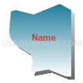 Census Tract 47.01, El Paso County, Colorado (Blue Gradient Fill with Shadow)