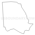 Census Tract 401, Kent County, Delaware (Light Gray Border)