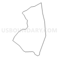 Census Tract 136.13, New Castle County, Delaware (Light Gray Border)