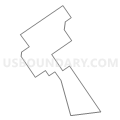 Census Tract 9724, Monroe County, Florida (Light Gray Border)