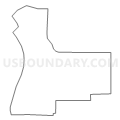 Census Tract 104.10, Lee County, Florida (Light Gray Border)
