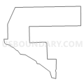 Census Tract 402.06, Lee County, Florida (Light Gray Border)