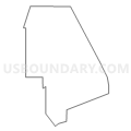Census Tract 210.02, Charlotte County, Florida (Light Gray Border)