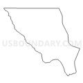 Census Tract 9115, Sumter County, Florida (Light Gray Border)