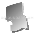 Census Tract 108.14, Santa Rosa County, Florida (Gray Gradient Fill with Shadow)