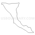 Census Tract 108.02, Coffee County, Georgia (Light Gray Border)