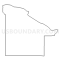 Census Tract 7, Twin Falls County, Idaho (Light Gray Border)