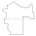 Census Tract 9602, Jefferson County, Idaho (Light Gray Border)