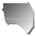 Census Tract 11.01, Bannock County, Idaho (Gray Gradient Fill with Shadow)