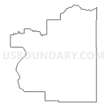 Census Tract 9504, Madison County, Idaho (Light Gray Border)