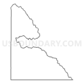 Census Tract 9602, Shoshone County, Idaho (Light Gray Border)