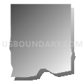 Census Tract 6.01, Kootenai County, Idaho (Gray Gradient Fill with Shadow)