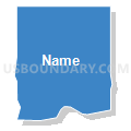 Census Tract 6.01, Kootenai County, Idaho (Solid Fill with Shadow)