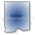 Census Tract 6.01, Kootenai County, Idaho (Radial Fill with Shadow)