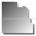 Census Tract 11, Kootenai County, Idaho (Gray Gradient Fill with Shadow)
