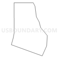 Census Tract 16, Ada County, Idaho (Light Gray Border)