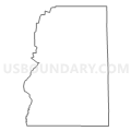 Census Tract 205, Jo Daviess County, Illinois (Light Gray Border)