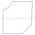 Census Tract 109, McDonough County, Illinois (Light Gray Border)