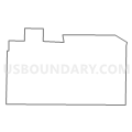 Census Tract 107, McDonough County, Illinois (Light Gray Border)