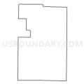 Census Tract 110, McDonough County, Illinois (Light Gray Border)