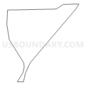 Census Tract 3, Winnebago County, Illinois (Light Gray Border)