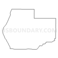 Census Tract 9706, Scott County, Illinois (Light Gray Border)