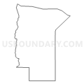 Census Tract 48.01, Peoria County, Illinois (Light Gray Border)