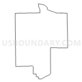 Census Tract 9621, LaSalle County, Illinois (Light Gray Border)