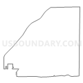 Census Tract 9516, Marion County, Illinois (Light Gray Border)