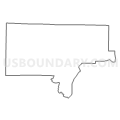 Census Tract 9701, Schuyler County, Illinois (Light Gray Border)