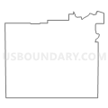 Census Tract 9590, Christian County, Illinois (Light Gray Border)