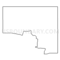 Census Tract 4, DeKalb County, Illinois (Light Gray Border)