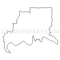 Census Tract 104, Jackson County, Illinois (Light Gray Border)