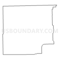 Census Tract 9530, Logan County, Illinois (Light Gray Border)